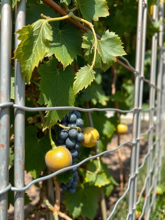 heavy wires with robust trellis load