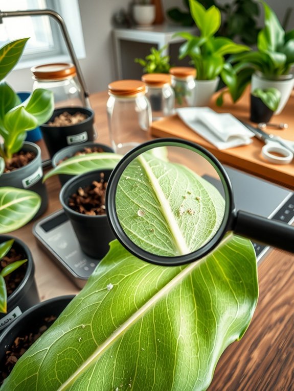 inspect and quarantine new plants first