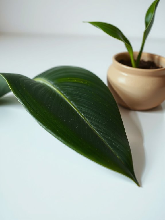 leaf propagation water roots soil directly