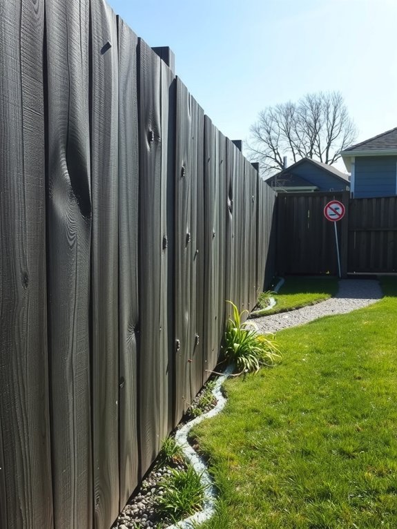neighbor fence encroaches property boundaries