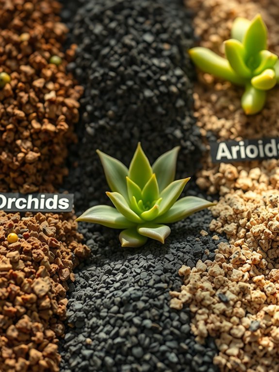 orchid bark media rapid drainage