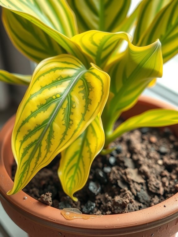 overwatering vs underwatering causes