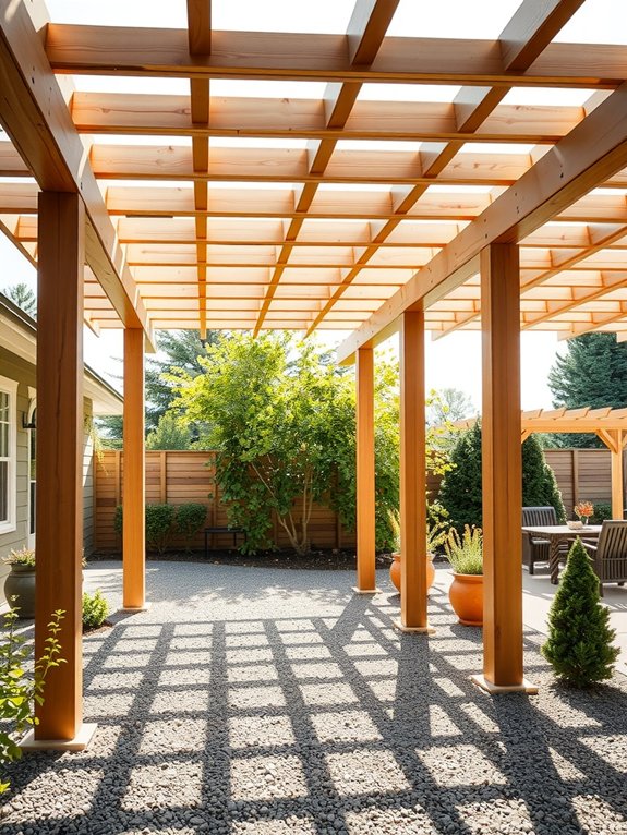 pergola heights 8 12 feet