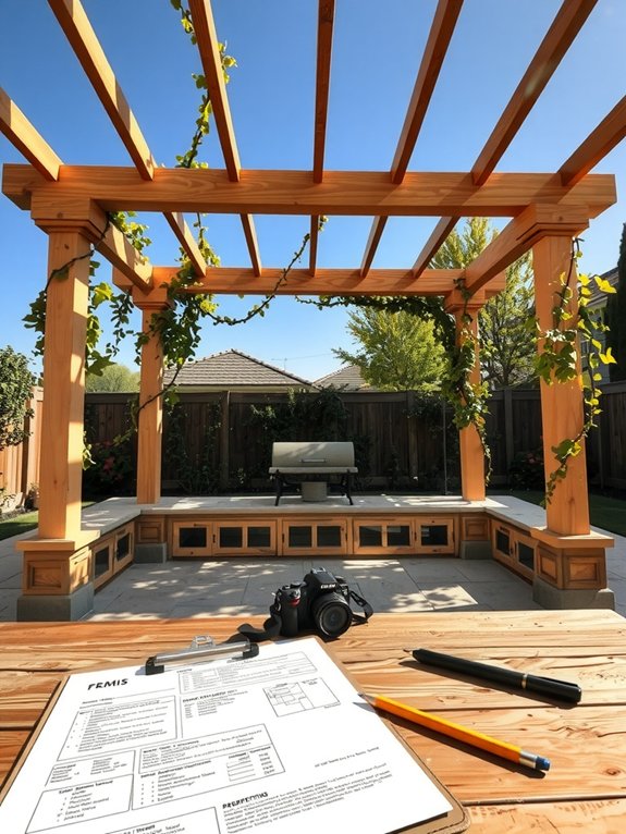 pergola permit documentation and timelines