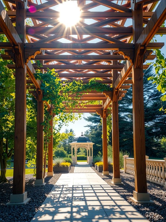 pergola vs gazebo distinct features