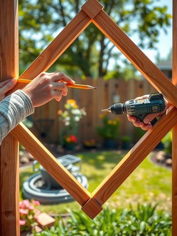 planning diamond anchor pattern accuracy