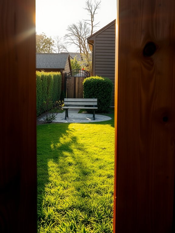 privacy and security add value through fenced yards