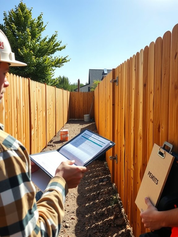 schedule inspections and verify compliance