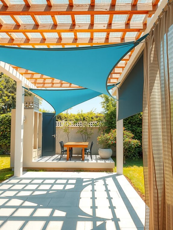 shade cloths offer affordable customizable shelter