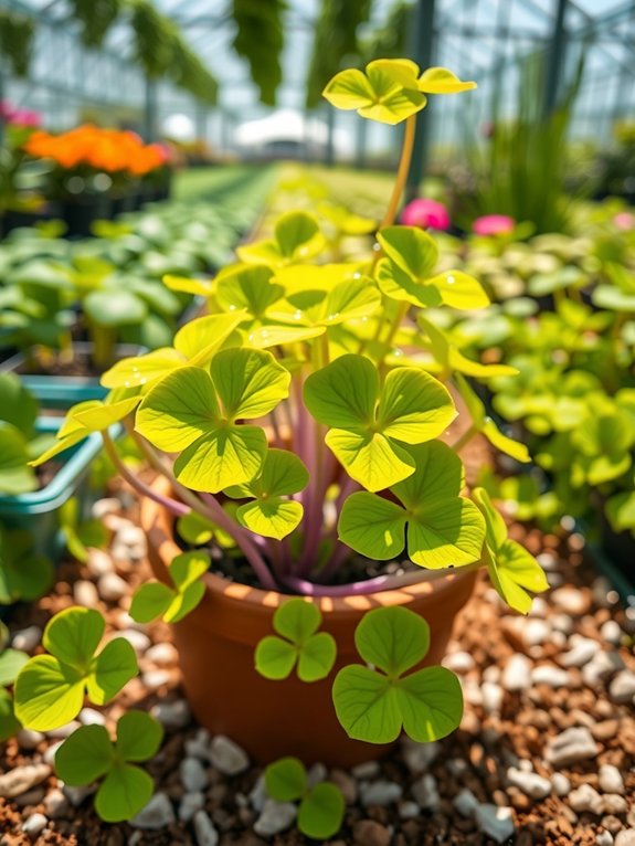 shamrock varieties dormancy signals