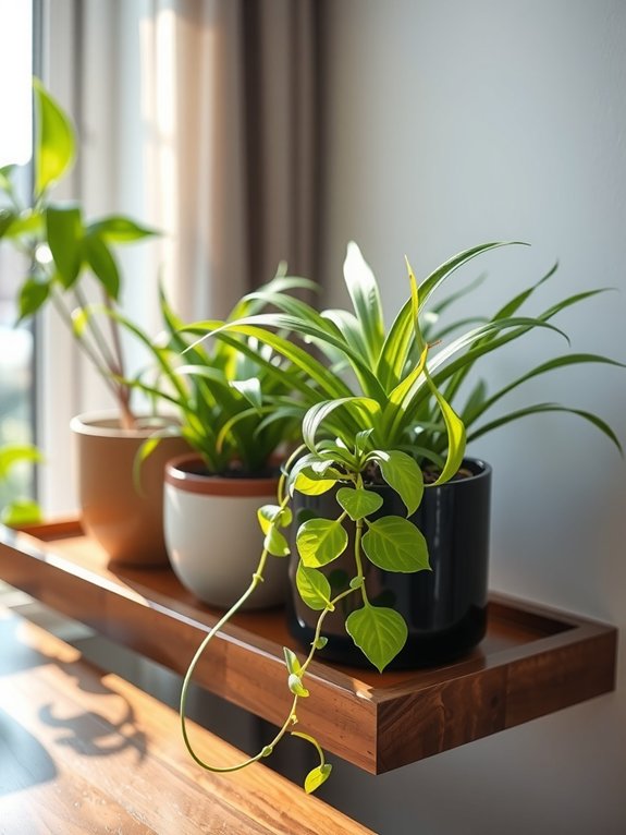 spider plant cat safe low maintenance vibes