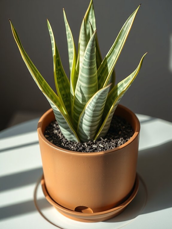 terracotta pots drainage repot appropriately