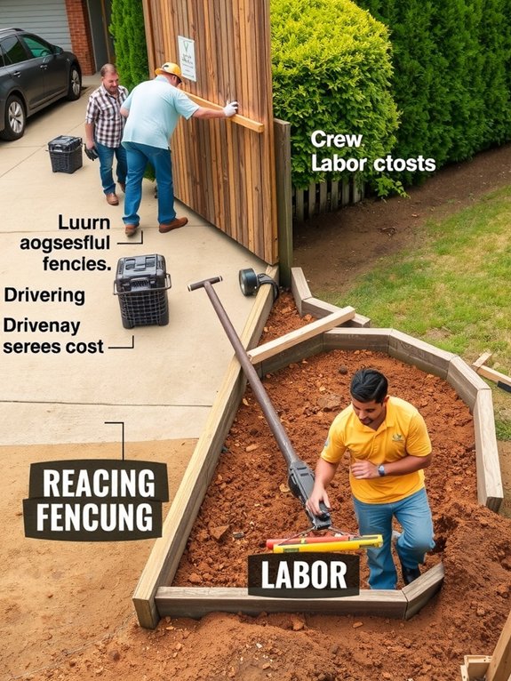 terrain and site based labor variability