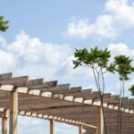 three steps to build pergola