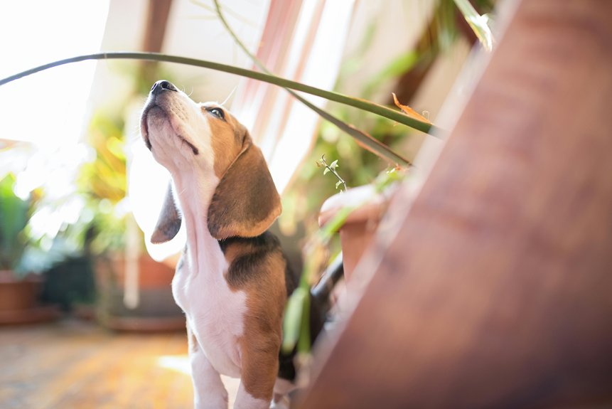 toxic houseplants dangerous to dogs