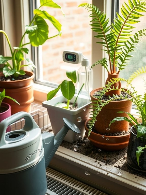track plant watering avoid overwatering