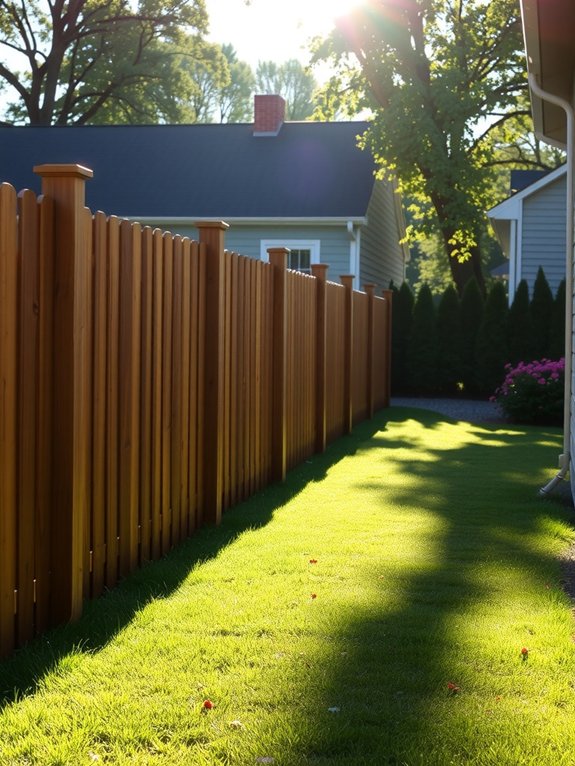 value added by fencing at home
