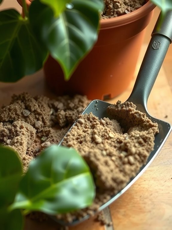 well draining soil with organic matter