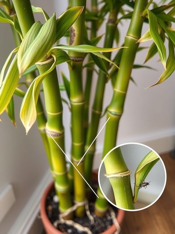yellowing leaves and pests proactive care