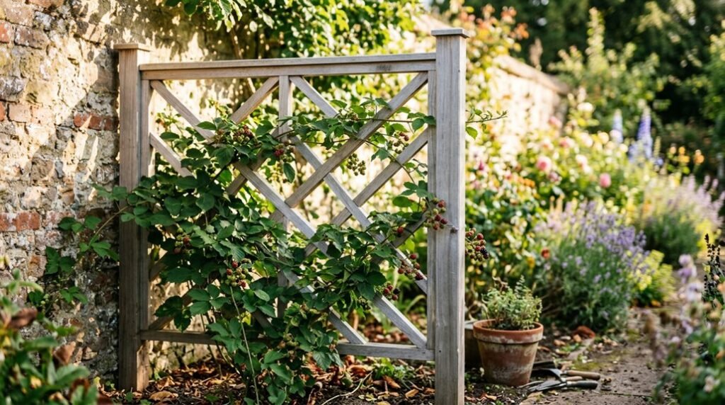 best blackberry trellis designs