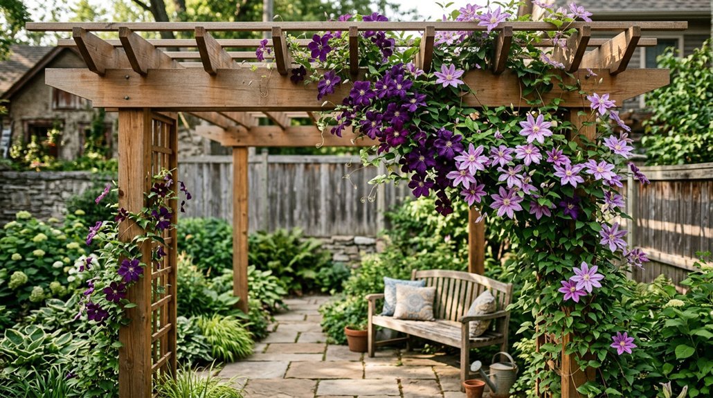 top climbing vines for pergolas