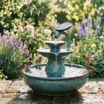 top solar bird bath fountains